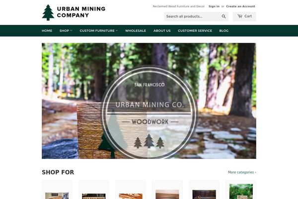 The Retailer theme site design template sample