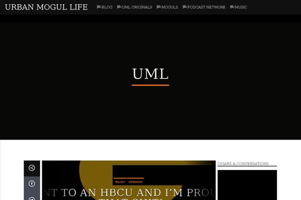 Site using Tweet Blender plugin