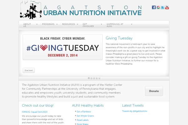 urbannutrition.org site used Uni