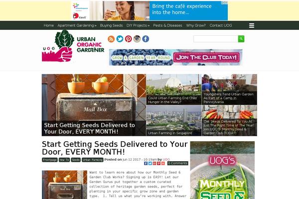 urbanorganicgardener.com site used Tastyfood-single-pro