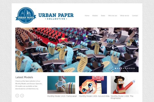 Craft theme site design template sample