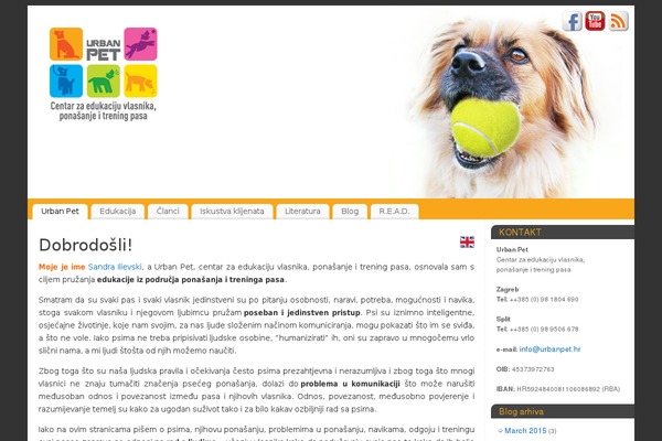 Site using Simple Slider plugin