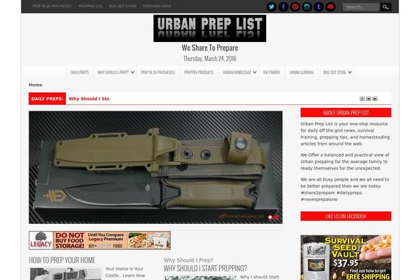 Newspress-extend theme site design template sample