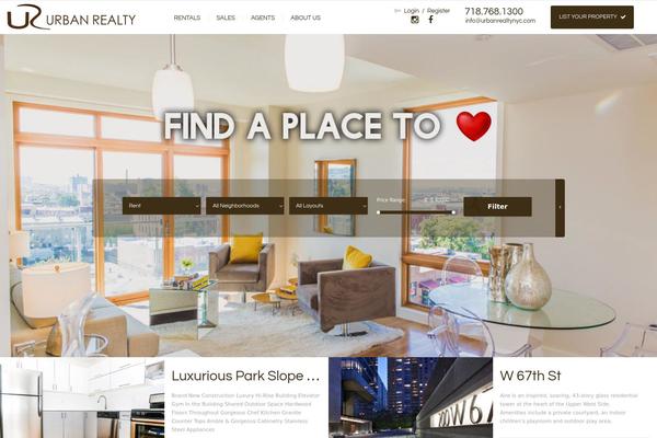 urbanrealtynyc.com site used Luster