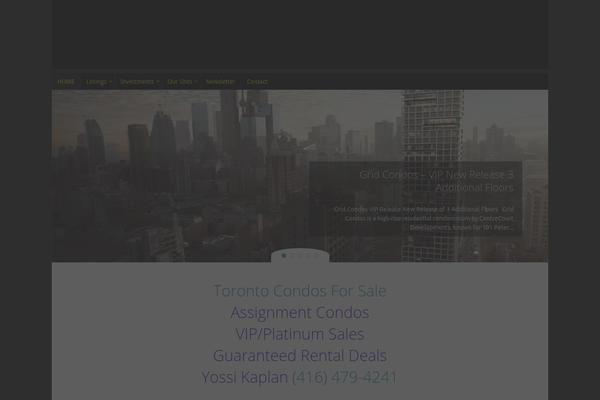 Tempera theme site design template sample