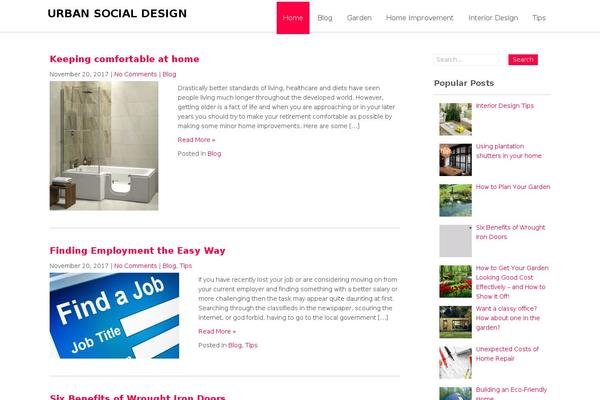 urbansocialdesign.org site used Literacy