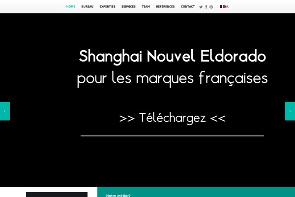 Scroller theme site design template sample