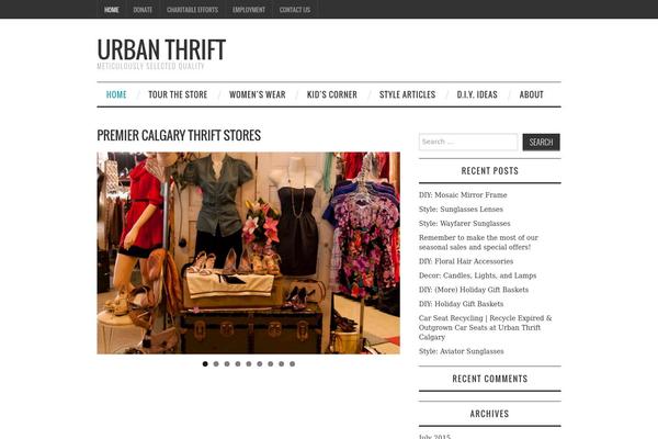 Fashionistas theme site design template sample