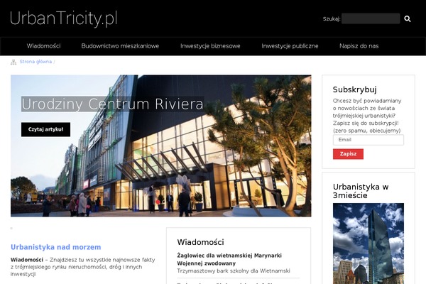Urban theme site design template sample