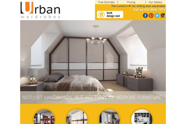 Interico theme site design template sample
