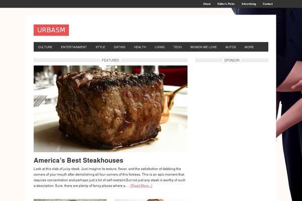 Metro theme site design template sample