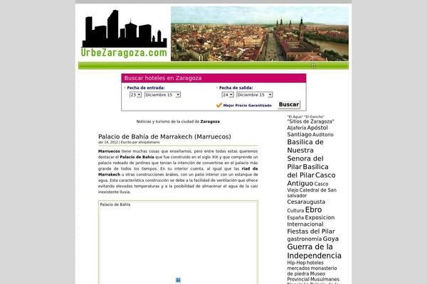 urbezaragoza.com site used Green-avenue