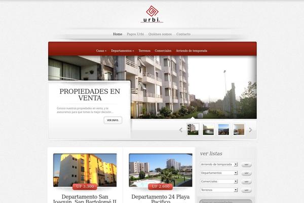 ElegantEstate theme site design template sample