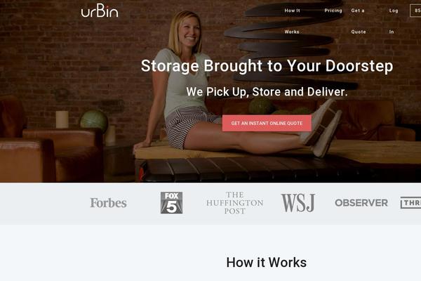 urbin-storage.com site used Urbin