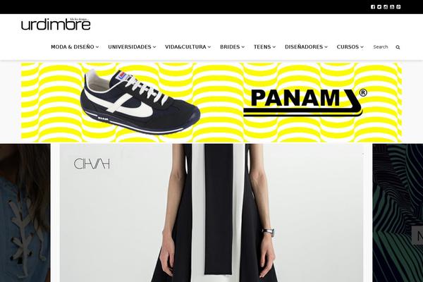 unPress theme site design template sample