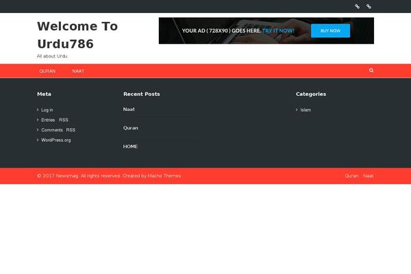Site using Skt-templates plugin