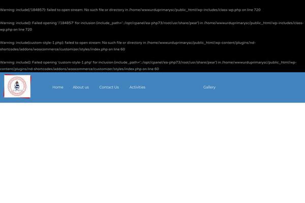 Site using Nd-learning plugin