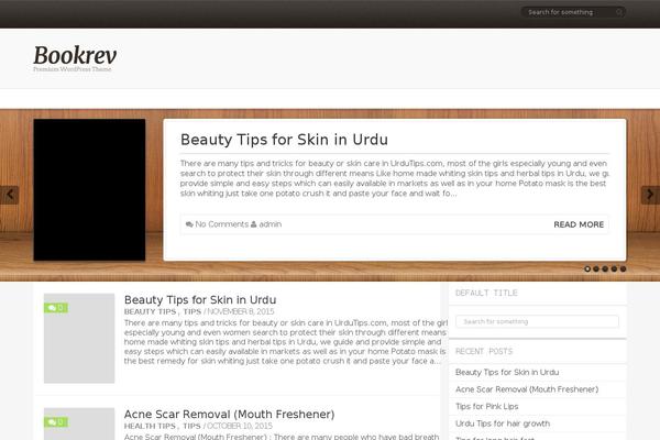 Book Rev Lite theme site design template sample