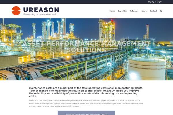 Enfold theme site design template sample