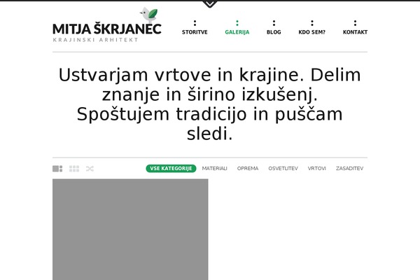 Daisho theme site design template sample