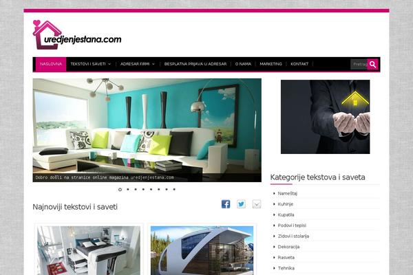 Site using WP Social Sharing plugin
