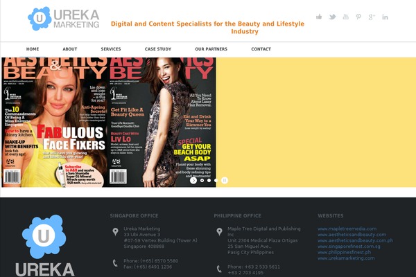 Circles theme site design template sample