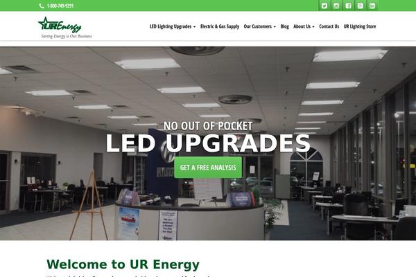 Site using Wpglow-builder plugin