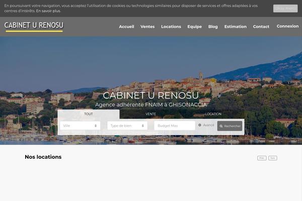 Houzez theme site design template sample