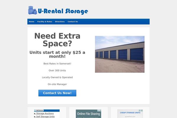 Responsive theme site design template sample