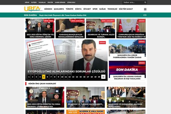 urfasiyaseti.com site used Thehaberv4