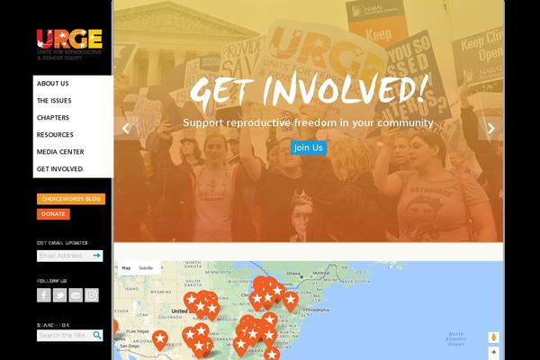 urge.org site used Urge