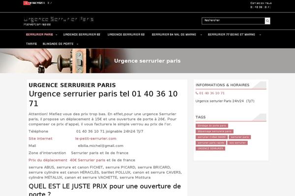 Site using CPO Widgets plugin