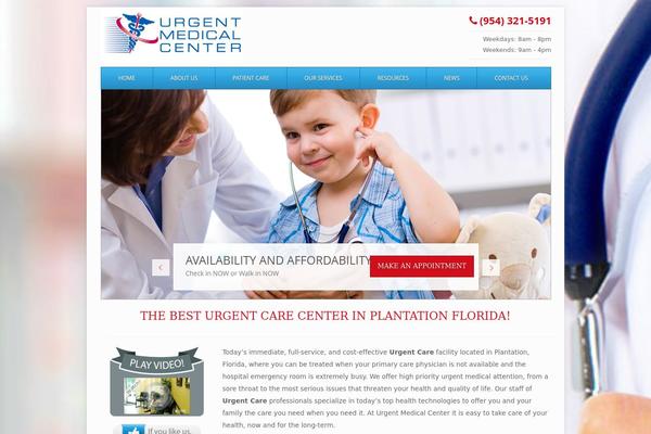 Medicare theme site design template sample