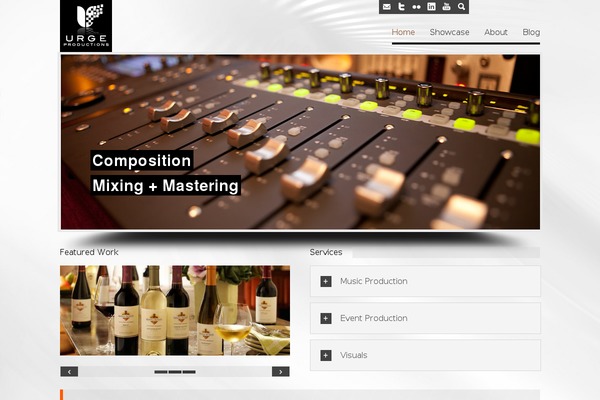 Cosmox theme site design template sample