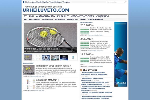 Advanced Newspaper theme site design template sample