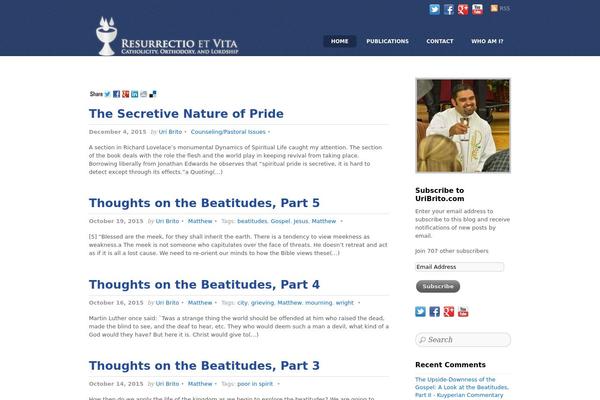Site using Embed Bible Passages plugin