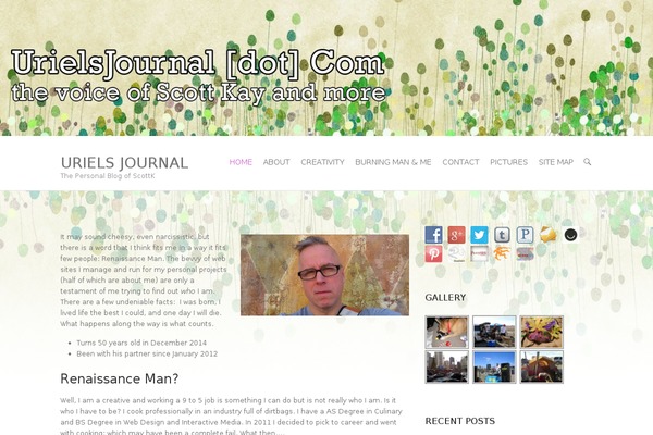 Interface theme site design template sample