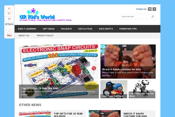 Bookshelf theme site design template sample