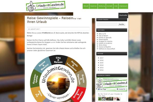 Site using Better archives widget plugin
