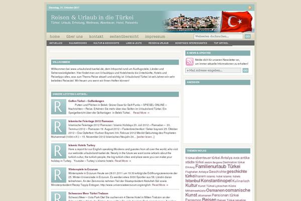 Lifestyle 2.0 theme site design template sample