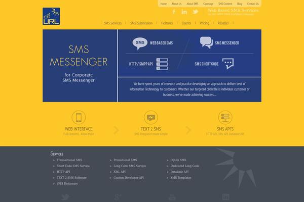urlsoftware theme websites examples