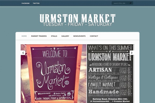 urmstonmarket.co.uk site used Aggregate