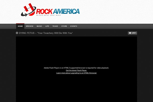deTube theme site design template sample