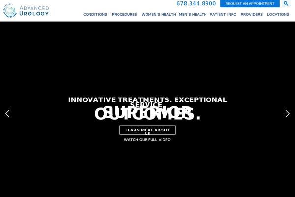 Site using Superfly-menu plugin