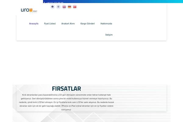 Site using Mecare-elementor plugin