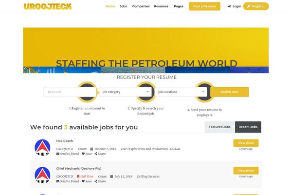 Site using Front End PM plugin