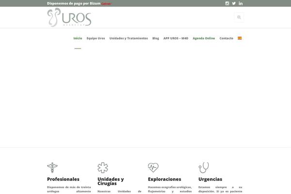 Medical-clinic theme site design template sample