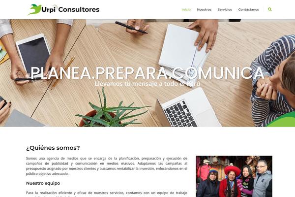Restart theme site design template sample