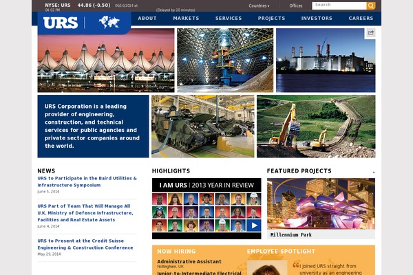 urs theme websites examples