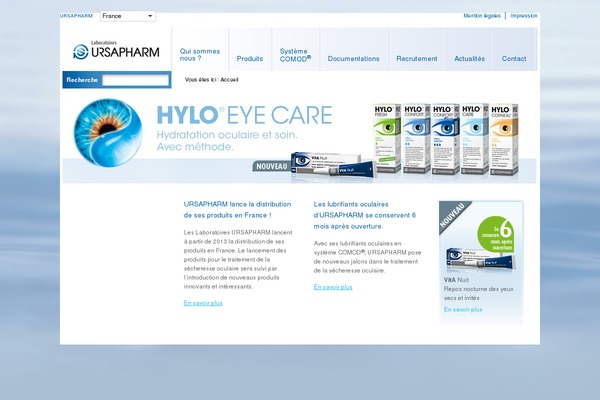 ursapharm.fr site used Ursapharm